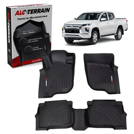 Juego De Tapetes All Terrain Para Mitsubishi L200 2016 2024