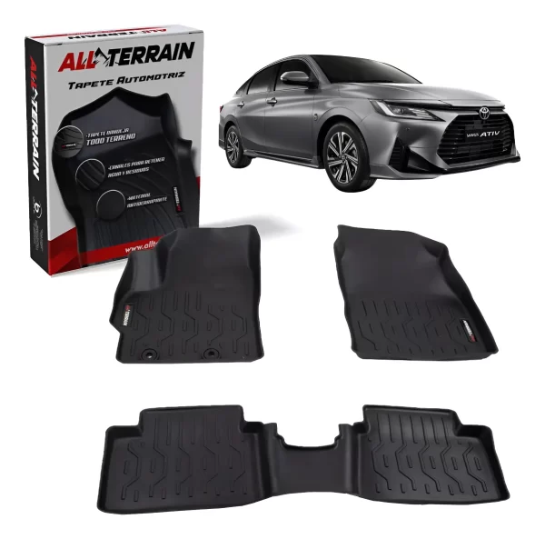 Juego De Tapetes All Terrain Para Toyota Yaris 2021 2023