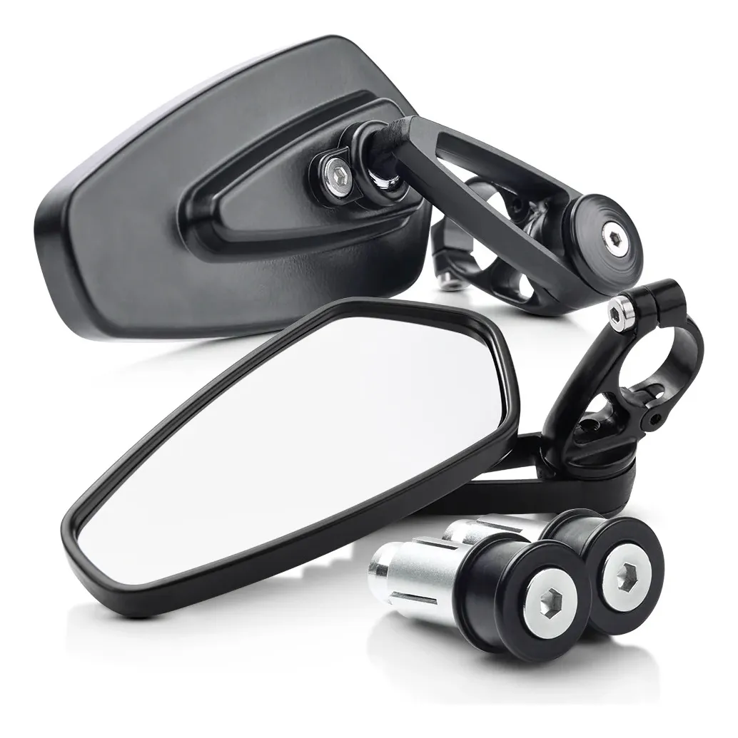 Espejos De Motocicleta Laterales De 3 Pulgadas De Mictuning - Image 1
