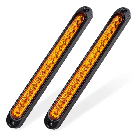 Luz 15 Led De 10 Pulgadas Marcador Trasero Y Señal De Giro