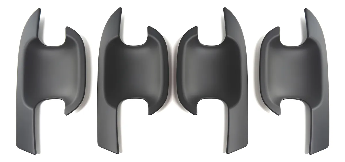 Cubiertas Negras Para Manijas De Puertas Para Ranger 2024 - Image 1