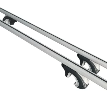 Barras P/toldo De Aluminio C/llave 120 Cm Base Gris