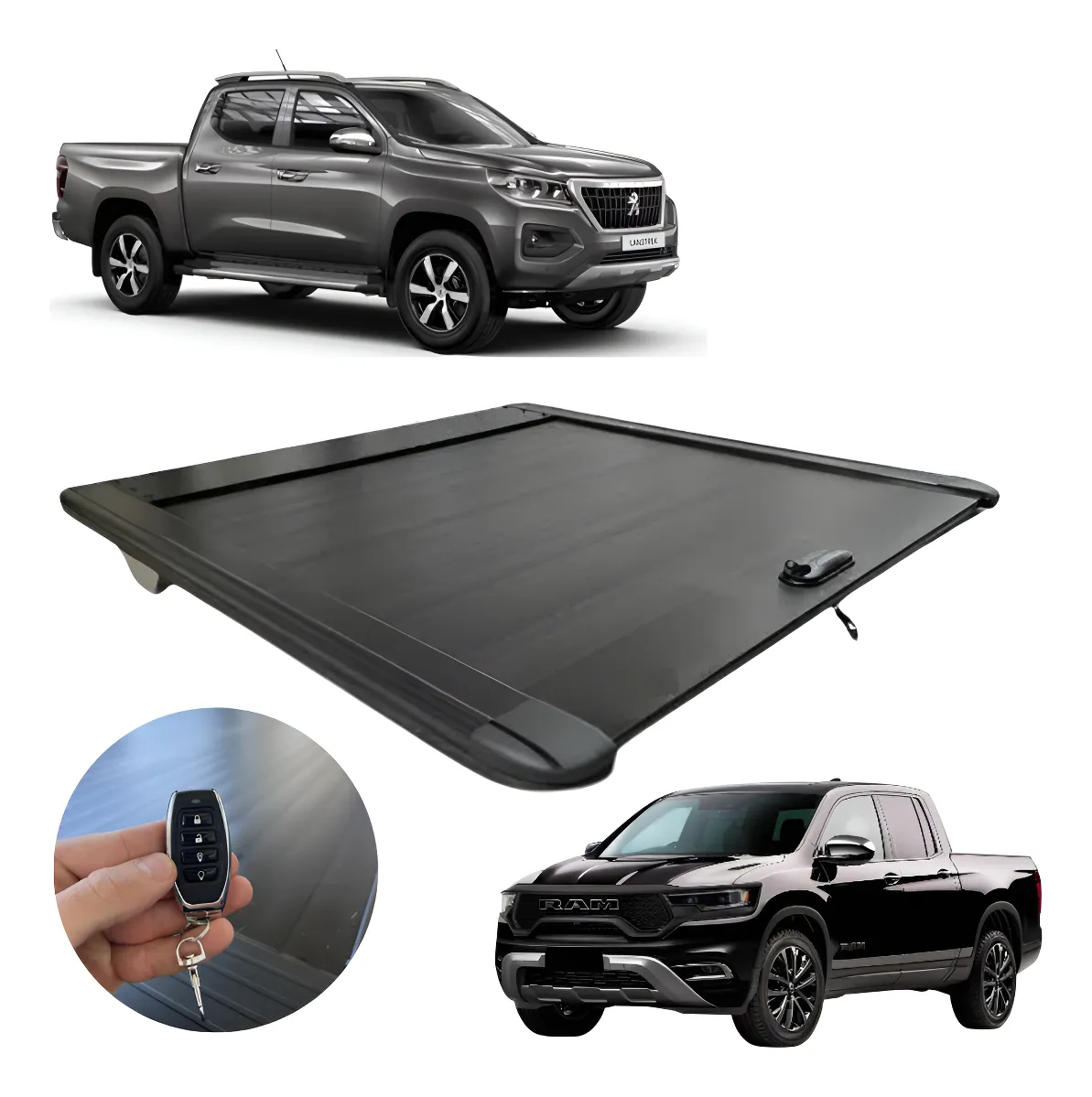 Tapa Cubre Batea Electrica Peugeot Landtrek/ram 1200 2024-25 - Image 1