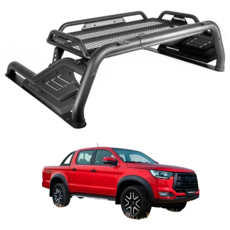 Roll Bar Cargo C/canastilla Jac Frison T8 2020 2023 Go Rhino