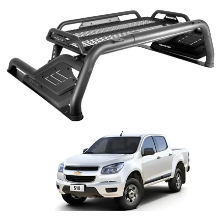 Roll Bar Cargo C/canastilla Chevrolet S10 2015- 17 Go Rhino