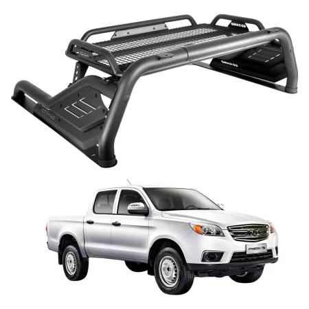 Roll Bar Cargo C/canastilla Jac Frison T6 2019/2023 Go Rhino