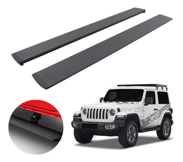 Estribos Electricos Realtruck Ionic Wrangler Jlu 18-24 2p