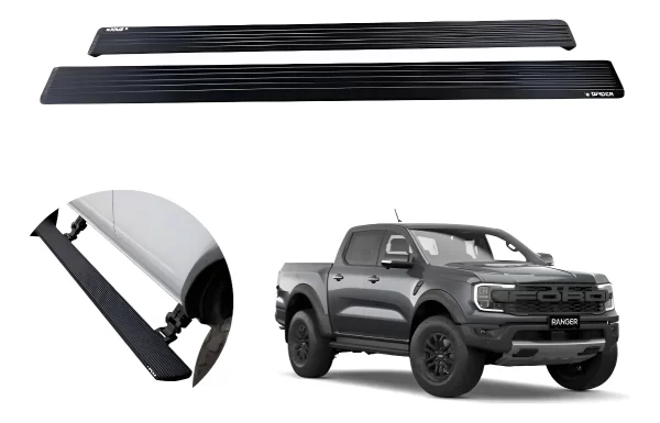 Estribos Electricos Para Ford Ranger 2023-2024 Dob Cab
