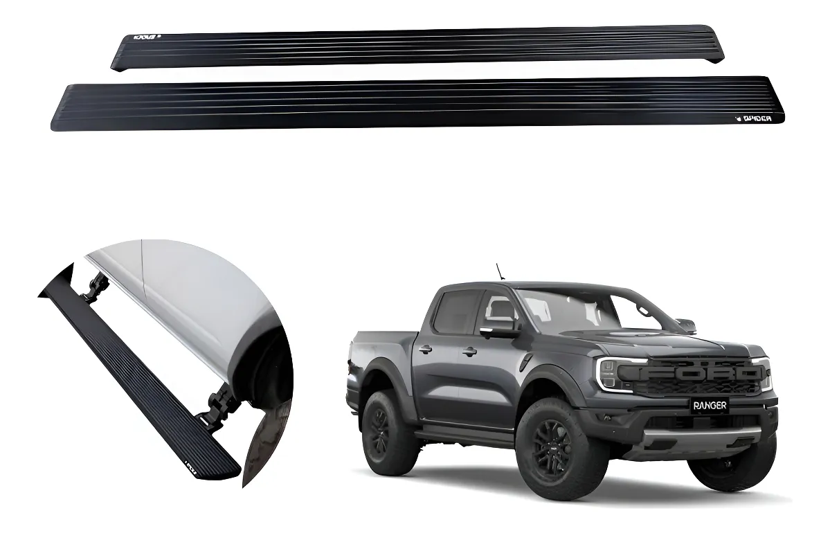 Estribos Electricos Para Ford Ranger 2023-2024 Dob Cab - Image 1