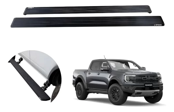 Estribos Electricos Para Ford Ranger 2023-2024 Dob Cab