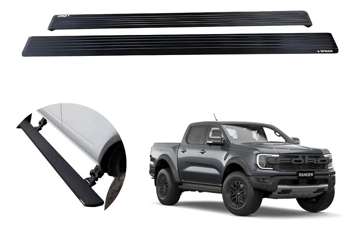 Estribos Electricos Para Ford Ranger 2023-2024 Dob Cab - Image 1