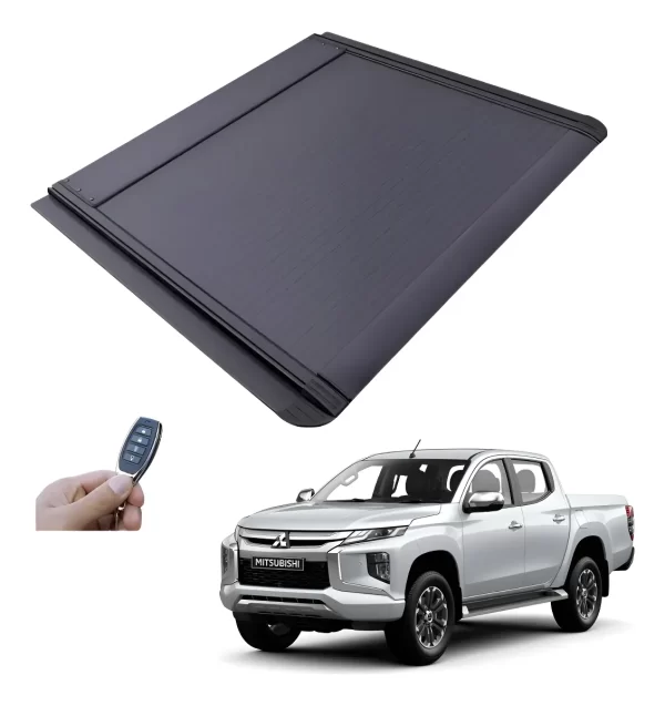 Tapa Cubre Batea Electrica Para Mitsu L200 2015-2023 Doble C