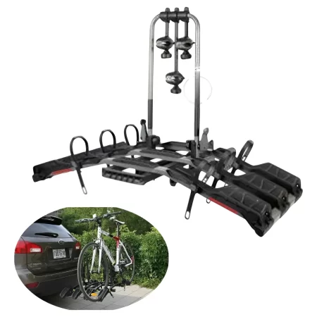 Portabicicletas De Tiron Para 3 Bicicletas Carga 60 Kg