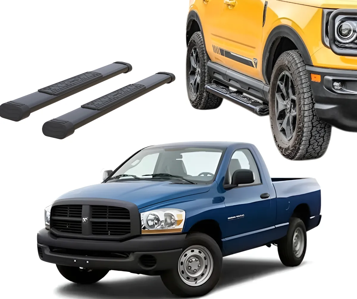 Estribos Bronx Para Dodge Ram Cabina Sencilla 2002 - 2008 - Image 1