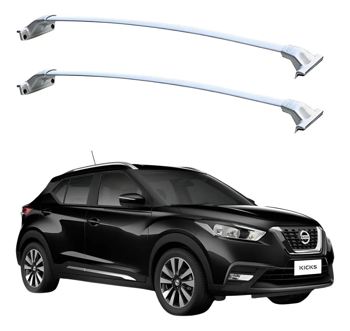 Barras Transversales Portaequipaje Nissan Kicks 2016-2019 - Image 1