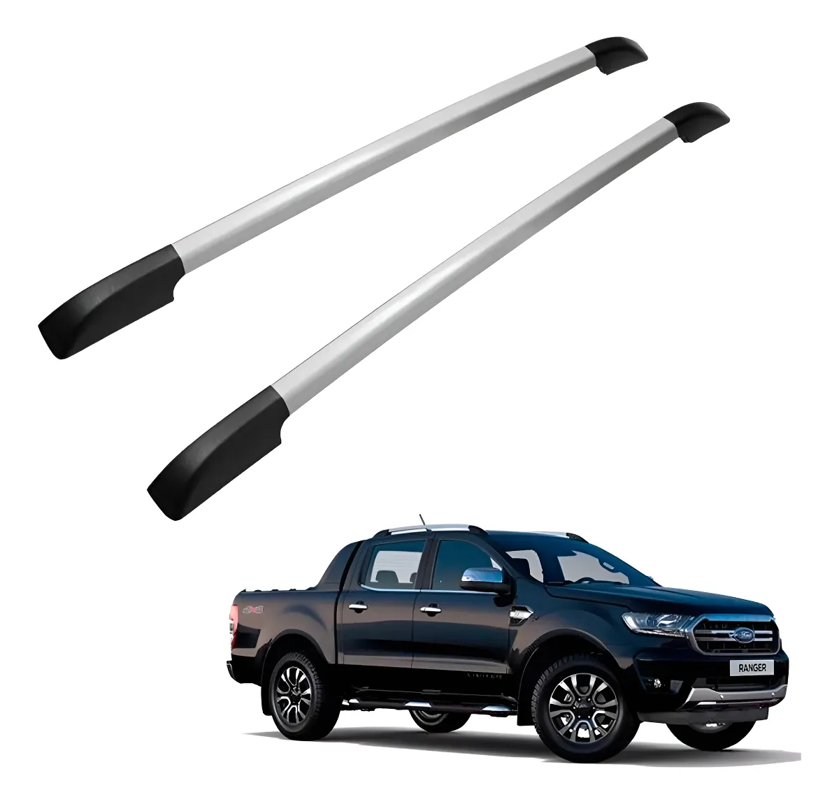 Barras Laterales Portaequipaje Para Ranger 2012-2022 - Image 1