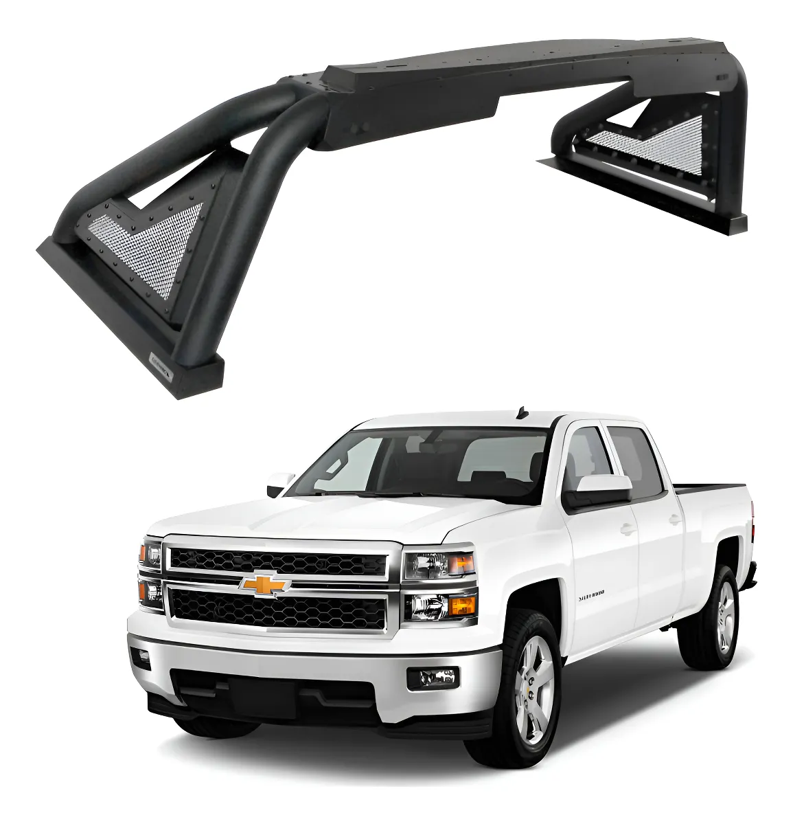 Roll Bar 2.0 Nro Chevrolet Silverado 1500 2014-2018 Go Rhino - Image 1