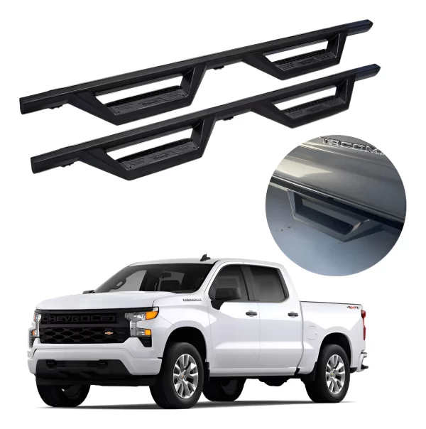 Estribo Bronx Doble Escalon Chevrolet Silverado 2019 - 2024