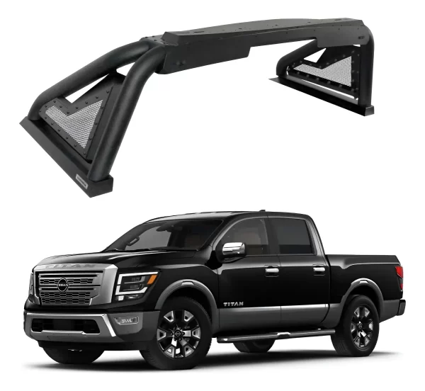 Roll Bar 2.0 Ngo Para Nissan Titan 2016 - 2022  Go Rhino