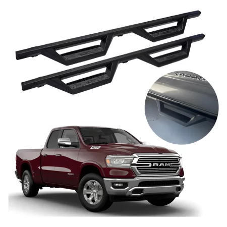 Estribos Bronx Doble Escalon Para Ram 1500 2019 - 2021 D/c