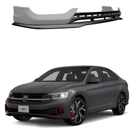 Spoiler Delantero Con Splitter Vw Jetta 2022 - 2024
