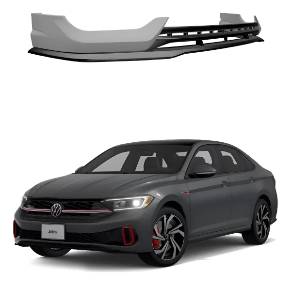 Spoiler Delantero Con Splitter Vw Jetta 2022 - 2024