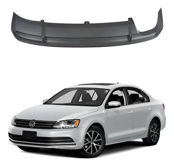 Spoiler Trasero Con Difusor Para Vw Jetta 2015 - 2018.
