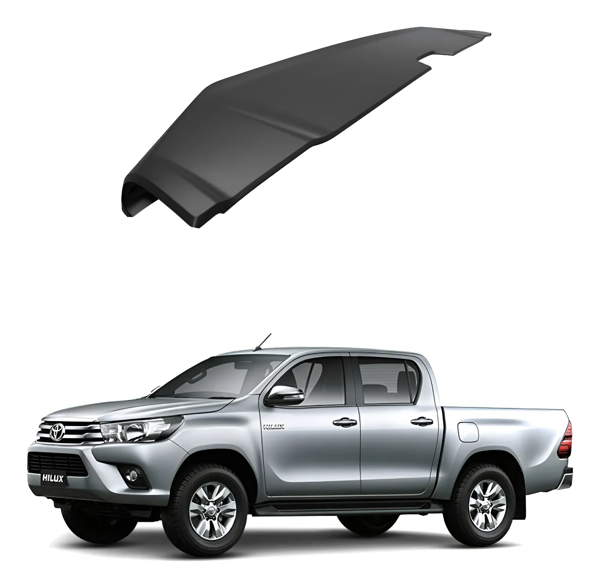 Spoiler De Cabina Toyota Hilux 2017 - 2023 - Image 1
