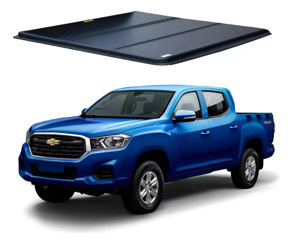 Tapa Rigida Batea Trifold 3 Piezas Chevrolet S10 Max 2022-25