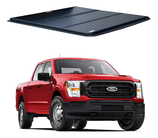 Tapa Batea Rigida Tri-fold Ford Lobo F150 2015-2024