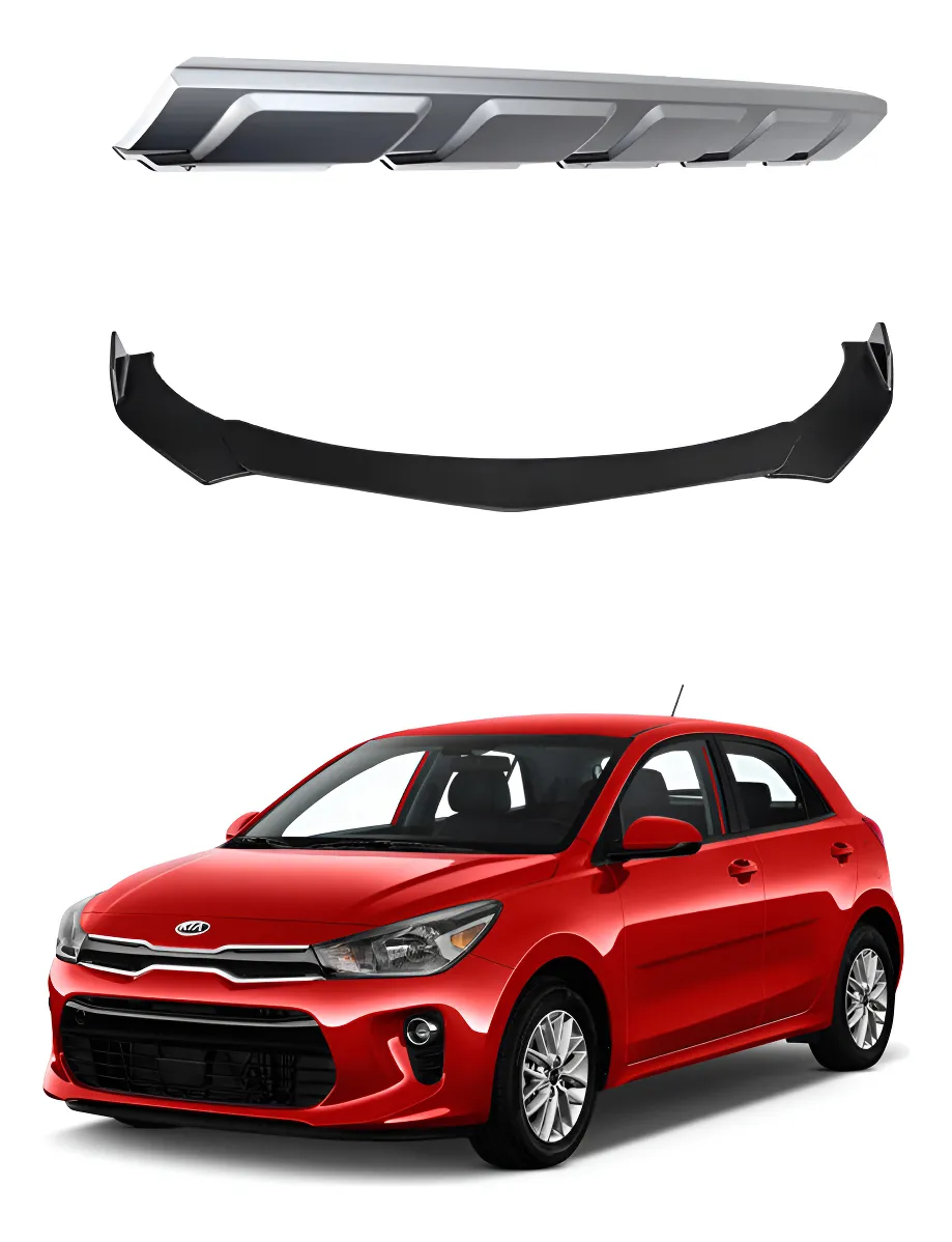 Spoiler Delantero Con Skid Plate Kia Rio 2018 - 2020 - Image 1