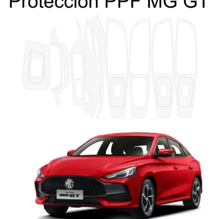 Protección Ppf Para Puertas Y Panel Central Mg Gt 2022 2023