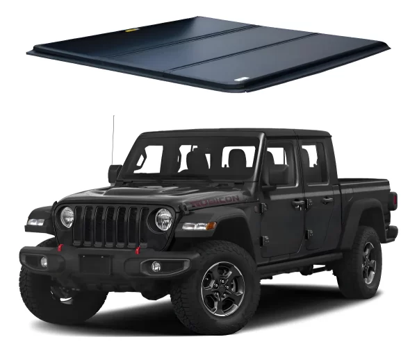 Tapa Batea Rigida Trifold Para Jeep Jt Mojave 2018-2024