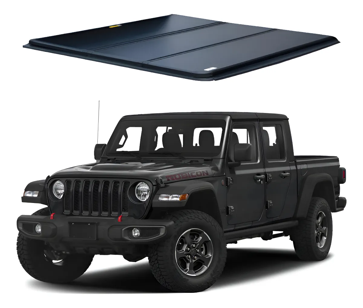 Tapa Batea Rigida Trifold Para Jeep Jt Mojave 2018-2024 - Image 1