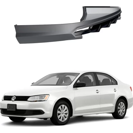 Spoiler Trasero Con Difusor Vw Jetta 2011 - 2014