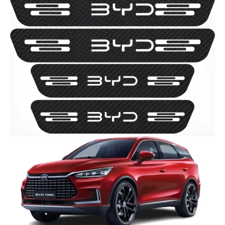 Sticker Protección De Estribos Puertas Byd Diseño 5