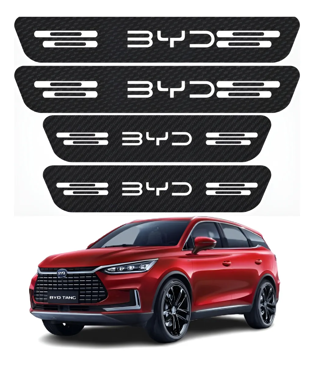 Sticker Protección De Estribos Puertas Byd Diseño 5 - Image 1