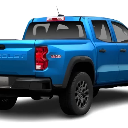 Letras Negro Mate Chevrolet Colorado Lt 2025
