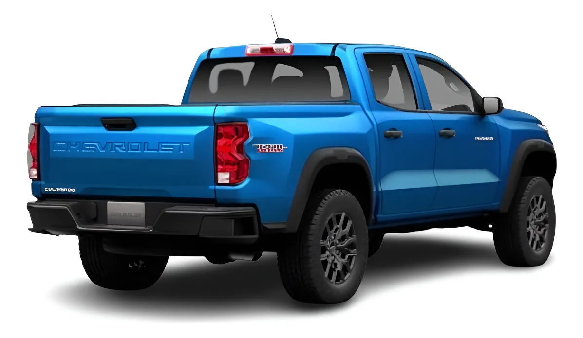 Letras Negro Mate Chevrolet Colorado Lt 2024 - Image 1