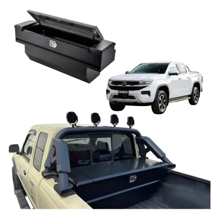 Caja Herramientas Para Vw Amarok 2010 - 2025  C/ Roll Bar.