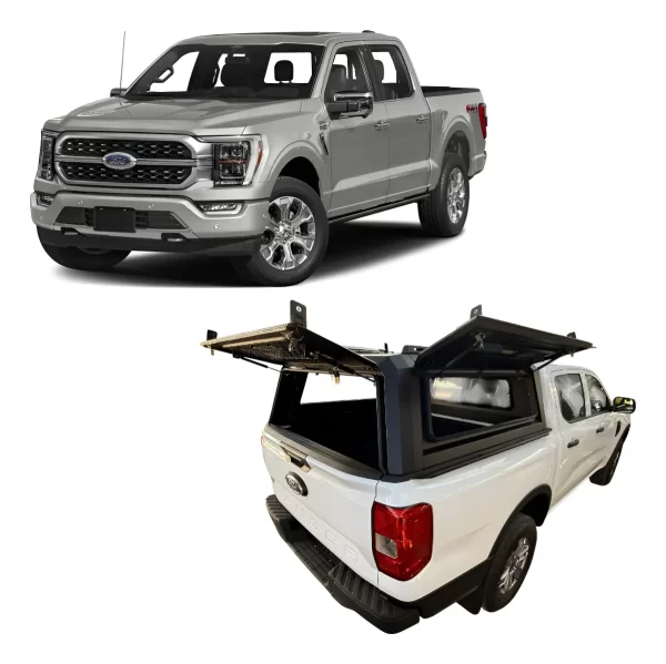 Camper Canopy Compatible Con Ford F150 / Lobo 2016-2025