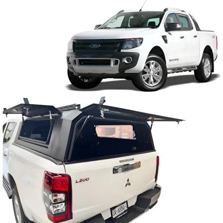 Canopy Camper De Acero Para Ford Ranger 2012-2022