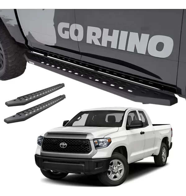 Estribos Rb20 Ngo Text Toyota Tundra 07-21 Doble Cabina