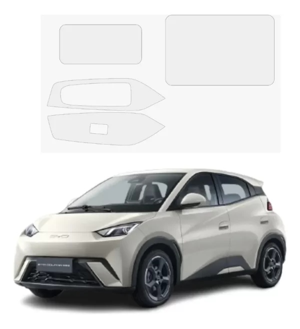 Protección Pantalla, Clúster, Puertas Byd Dolphin Mini 2025