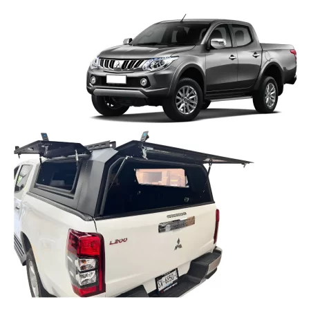 Canopy Camper De Acero Para Mitsubishi L200 2015-2024