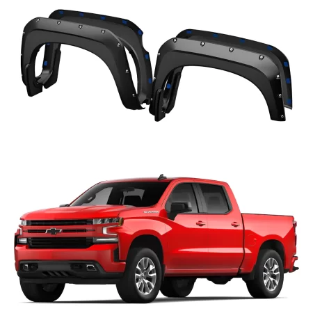 Juego De Cantoneras Caja Corta Chevrolet Silv 1500 2019-2021