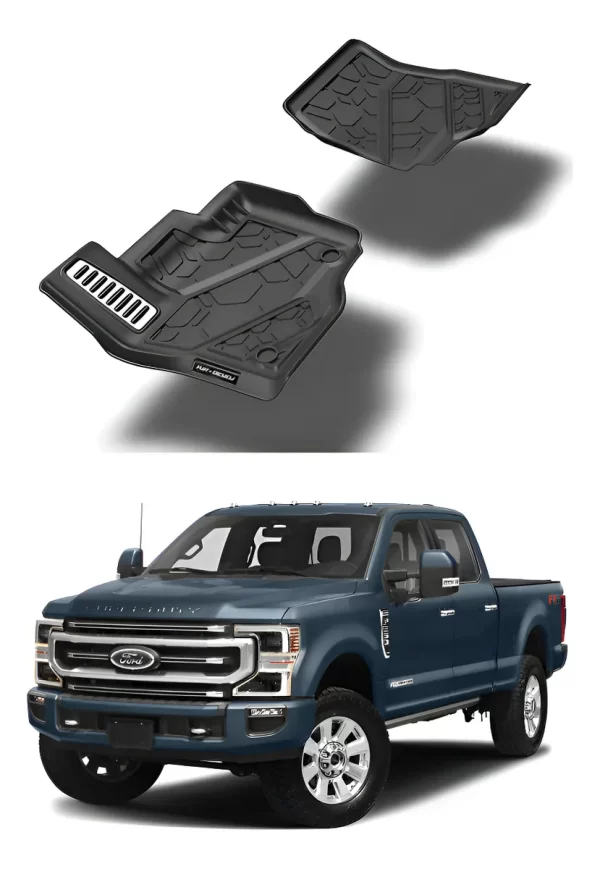 Juego De Tapetes Delanteros Ford F-250 Superduty 2017-2022