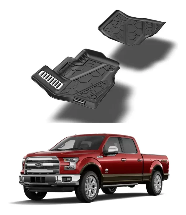Juego De Tapetes Delanteros Ford F-150 2015-2020