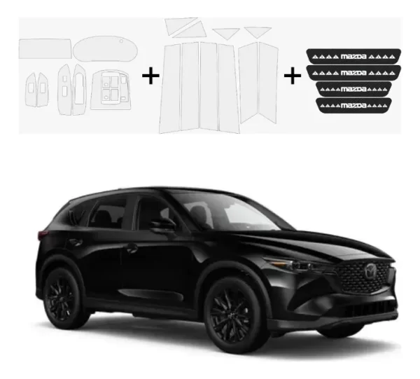 Kit Car Ppf Y Fibra De Carbono Mazda Cx-5 2024