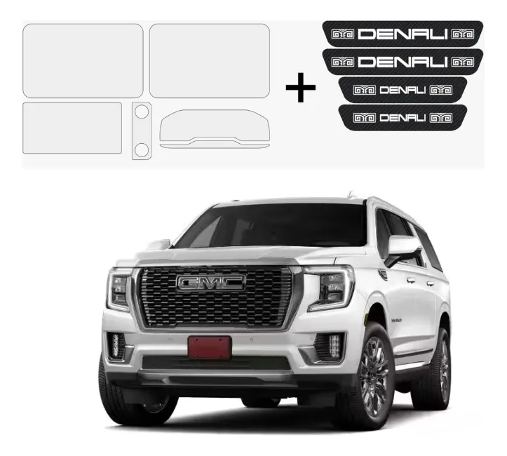 Kit Car Ppf Y Fibra De Carbono Para Yukon Denali 2023 - Image 1